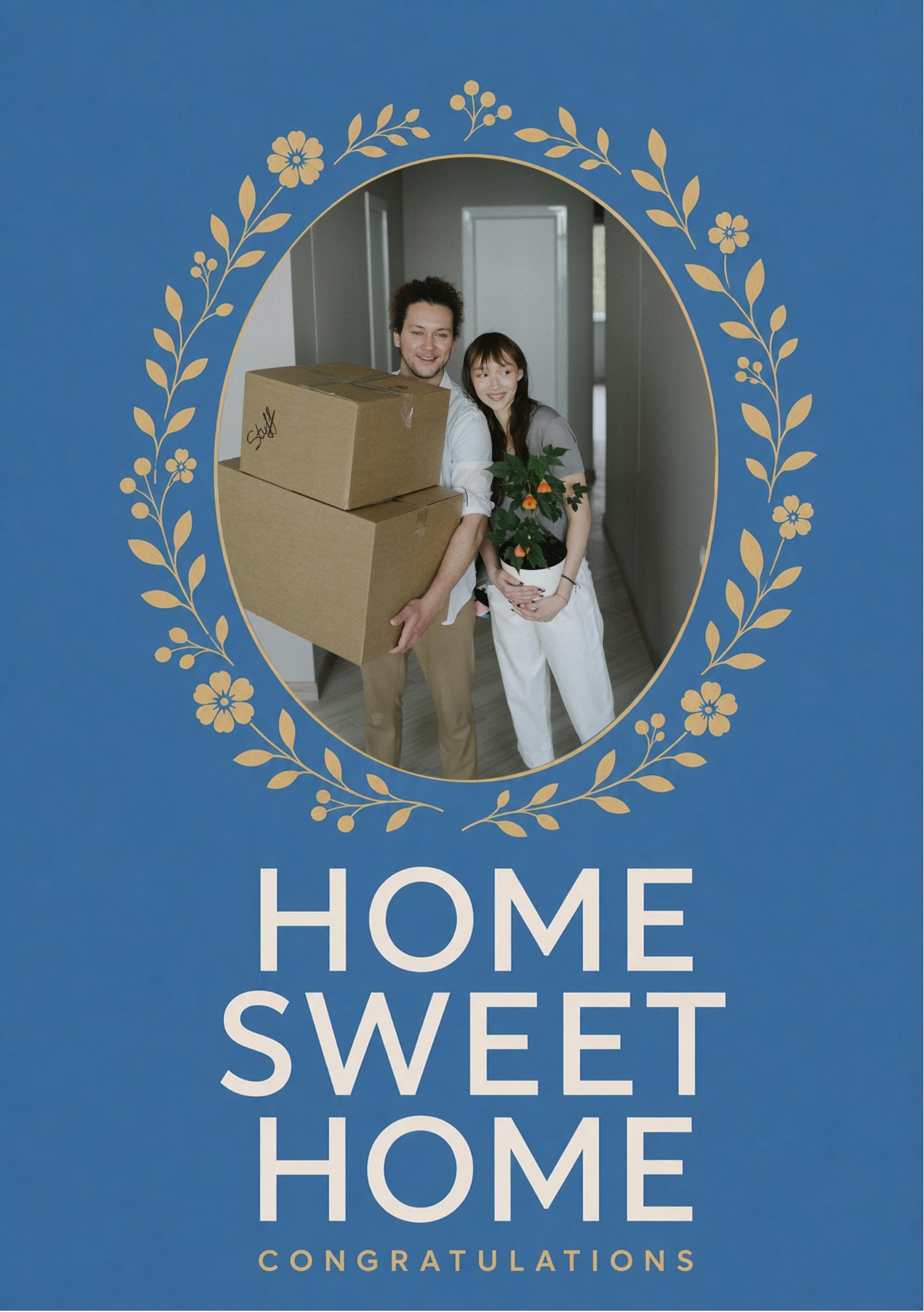 New Home - Personalised Card