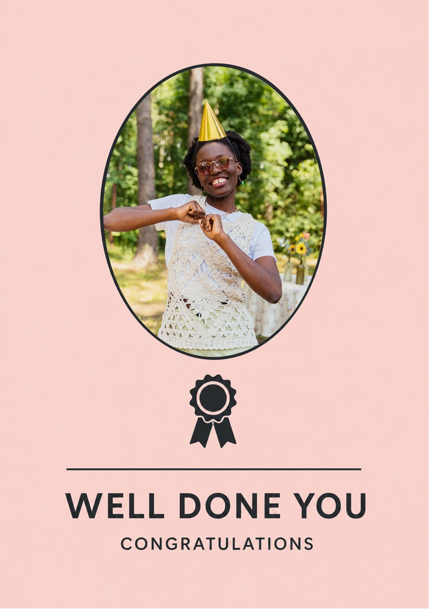 Congratulations - Personalised Card