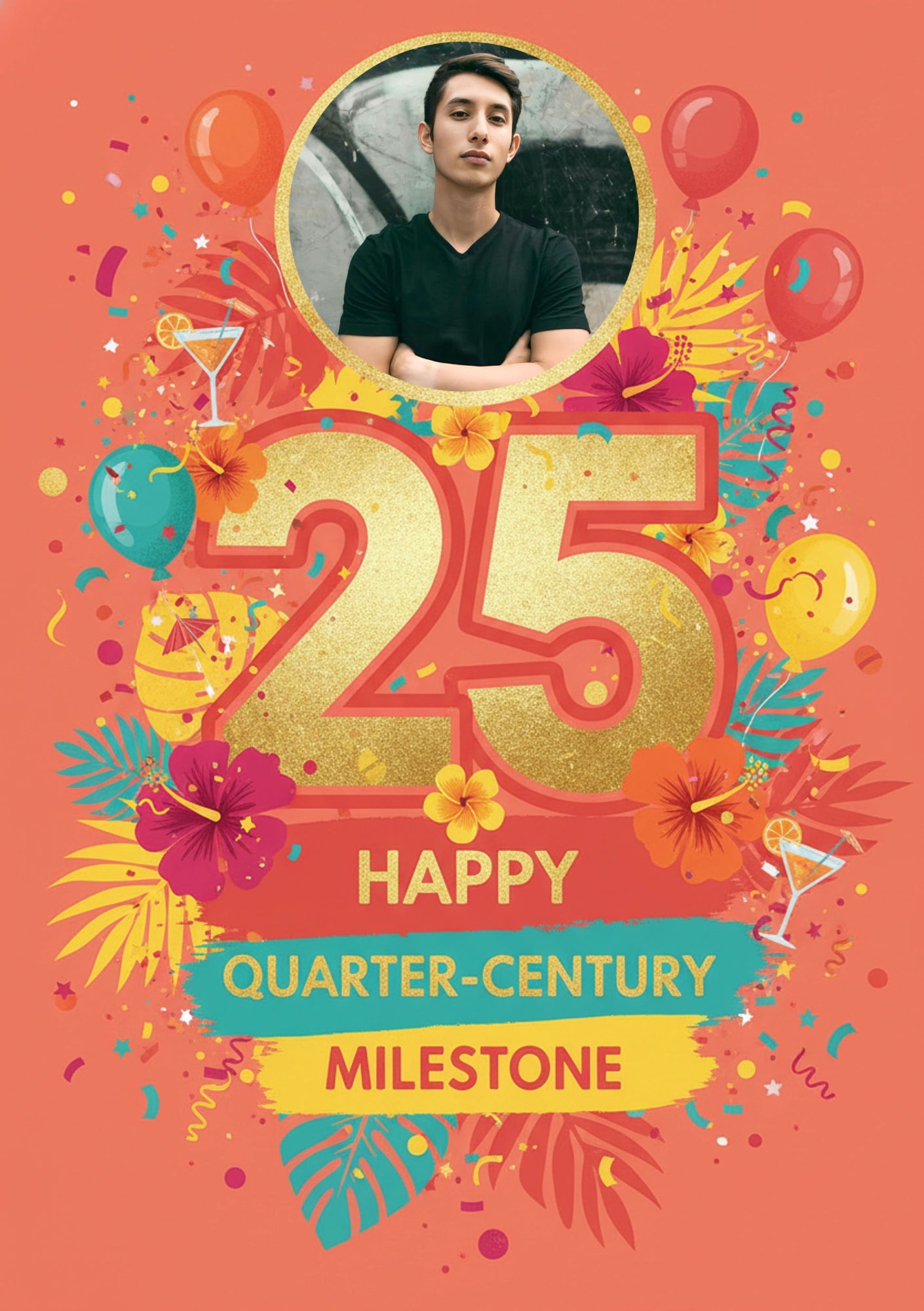 Birthdays - Personalised card
