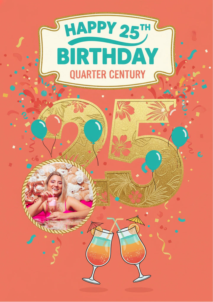 Birthdays - Personalised card