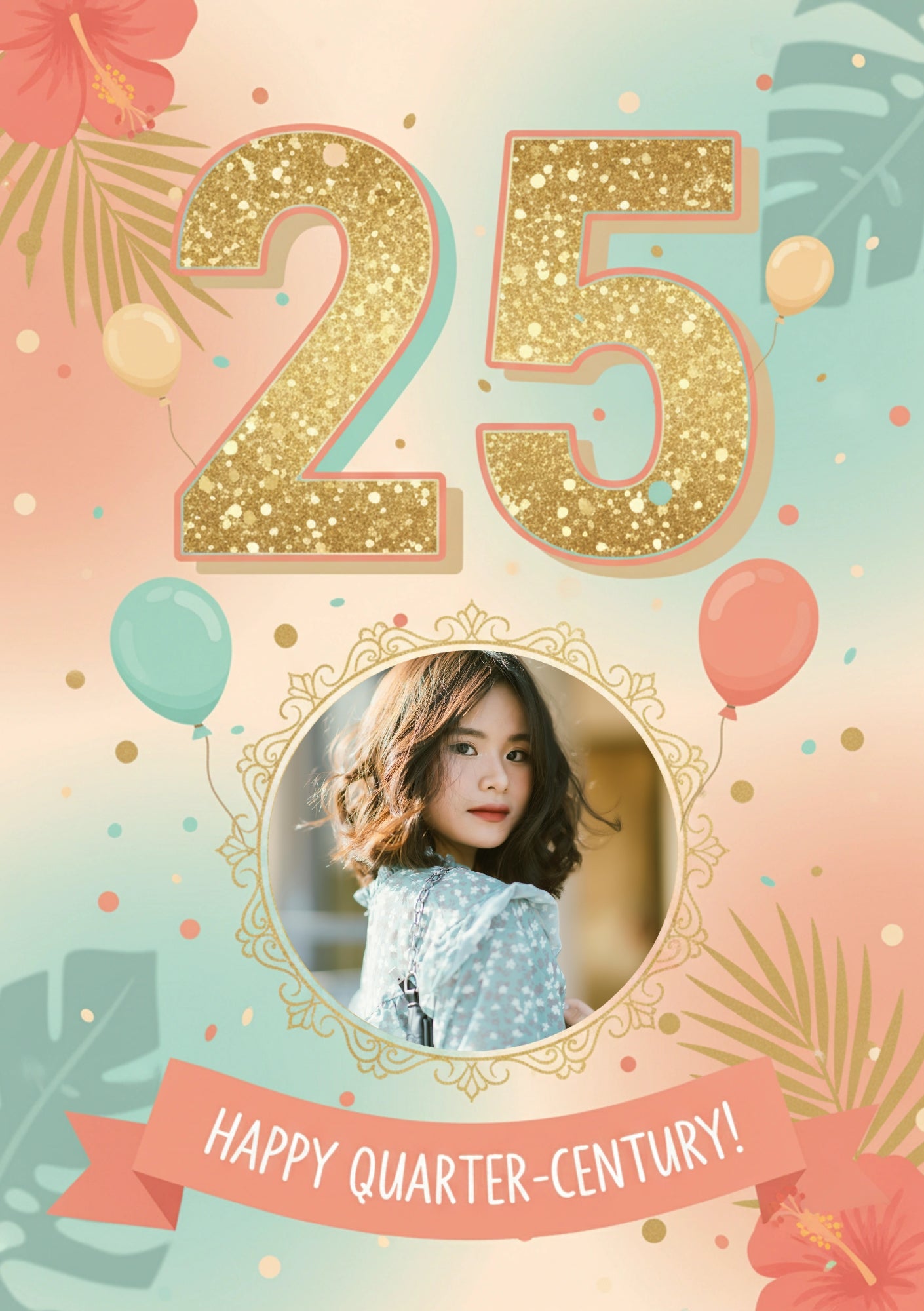Birthdays - Personalised card