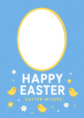 Load image into Gallery viewer, Easter - Personalised Card — with punch holes
