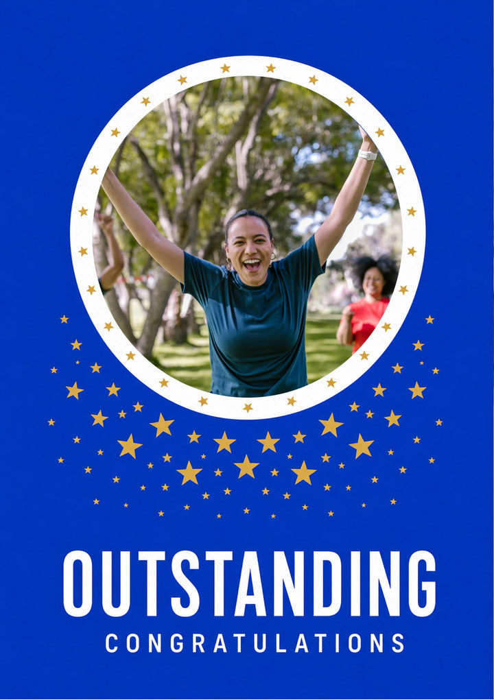 Congratulations - Personalised Card