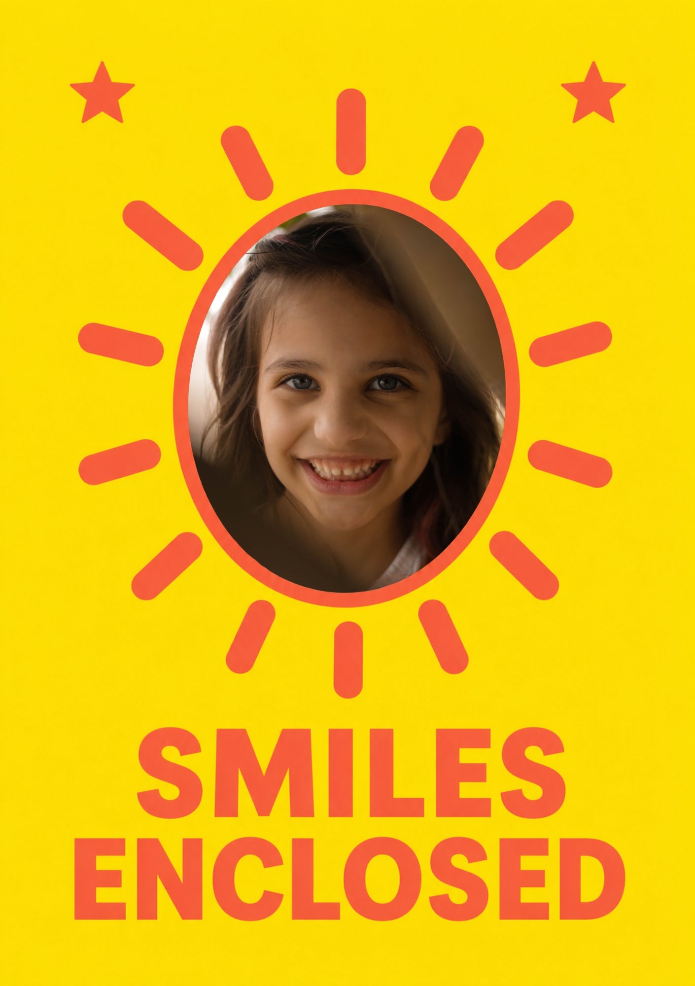 Send A Smile - Personalised Card