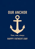 Load image into Gallery viewer, Fathers Day - Personalised Card — with punch holes
