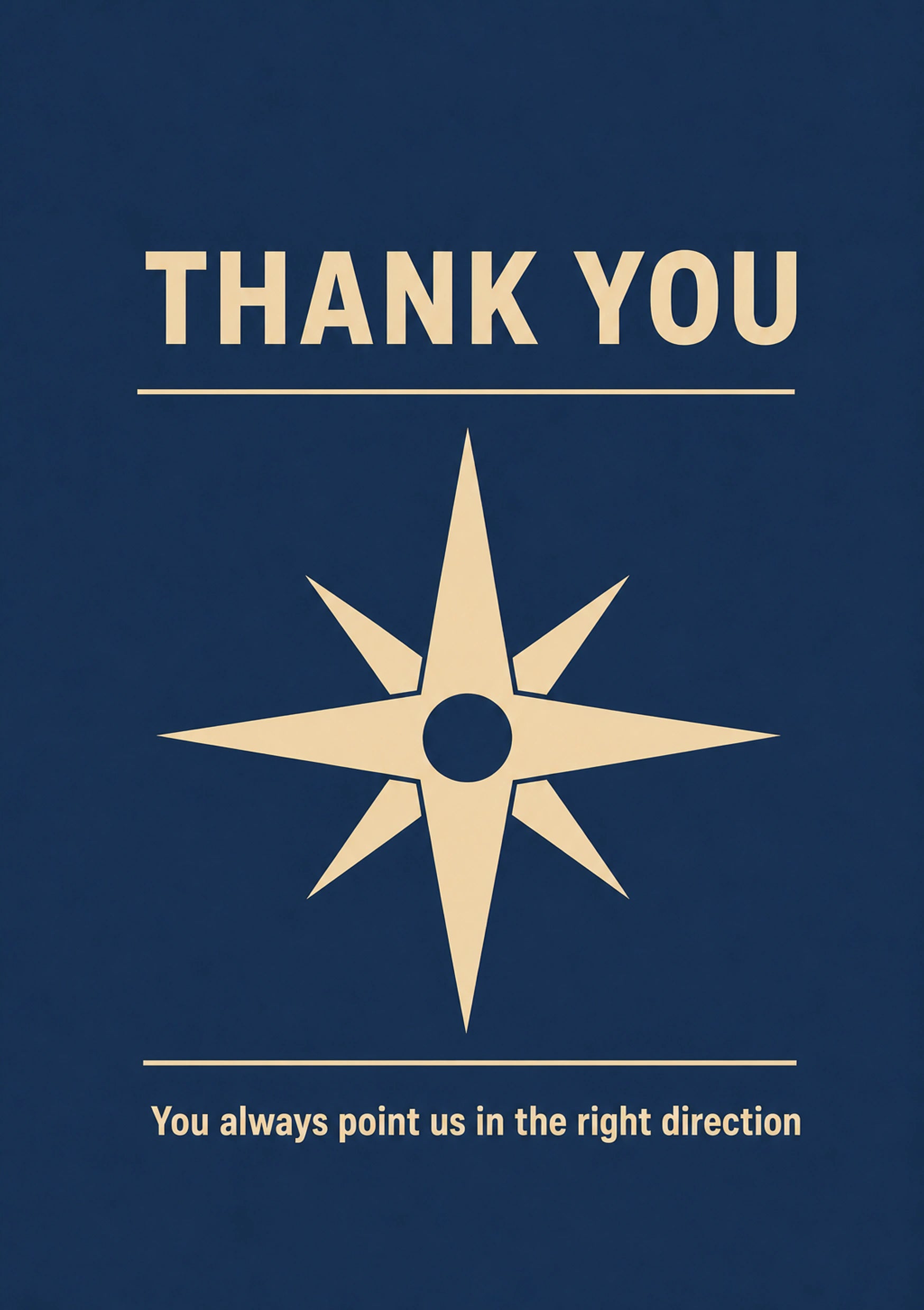Thank You - Personalised Card