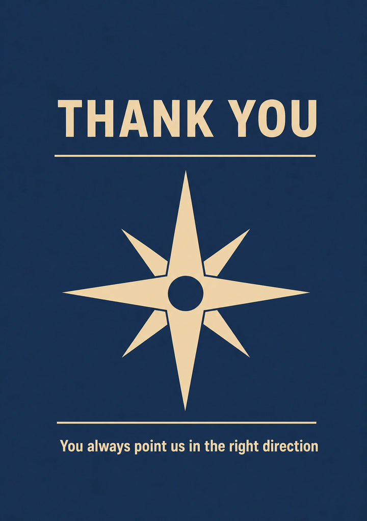 Thank You - Personalised Card