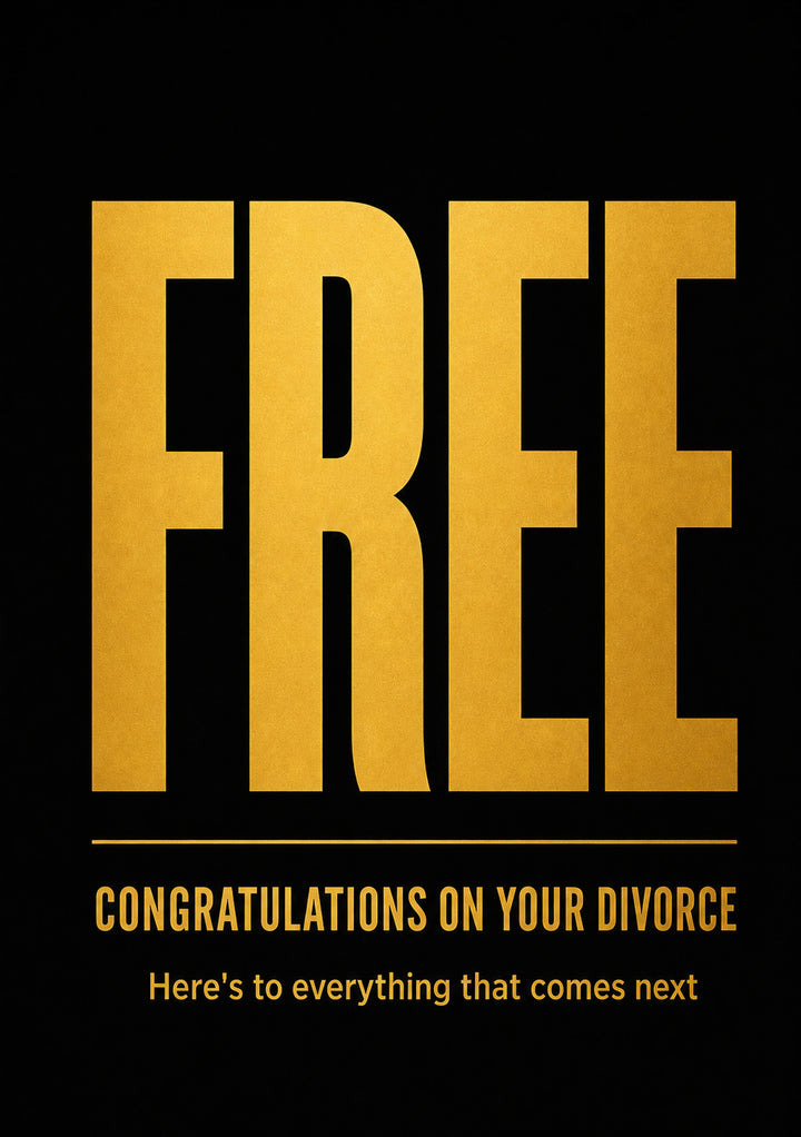 Divorce - Personalised Card