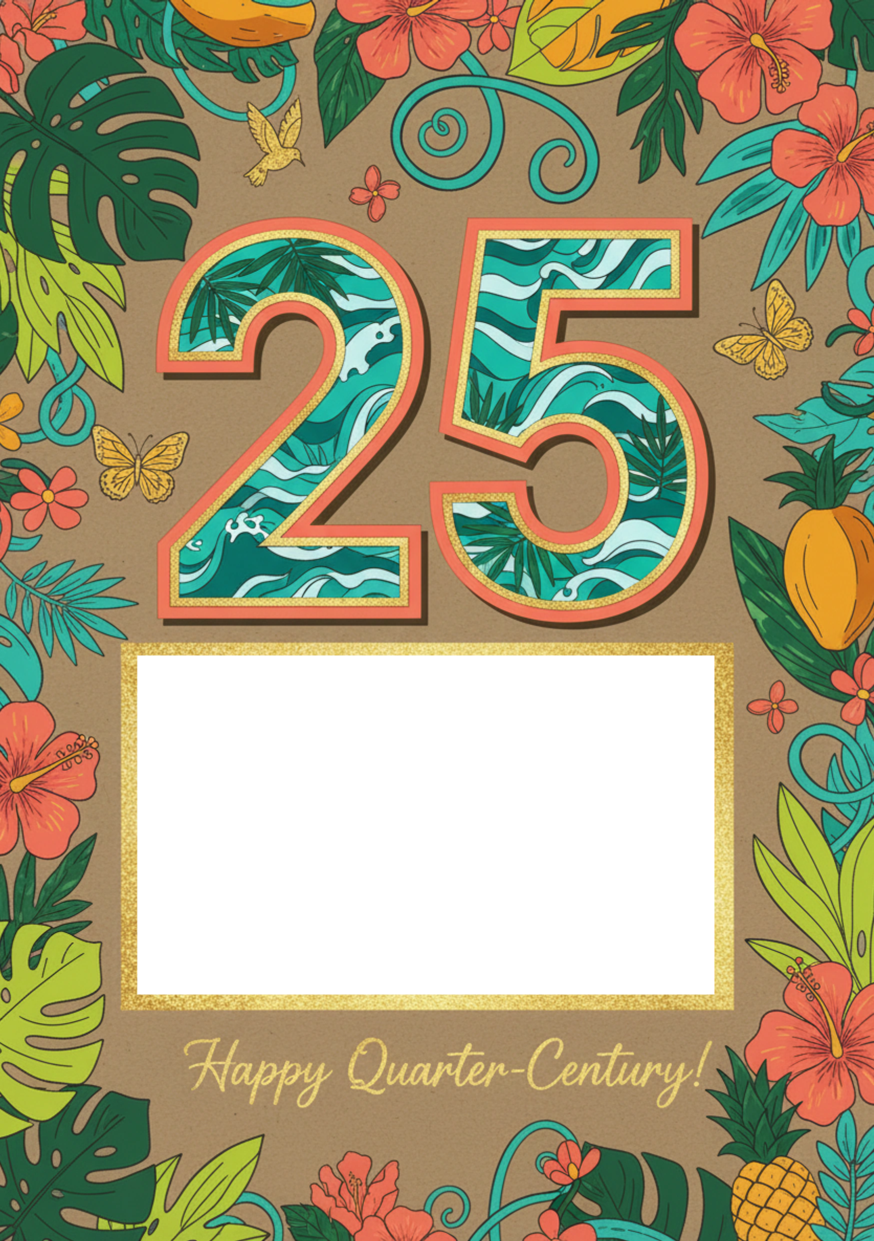 Little One's Moment - Custom Card — blank frame