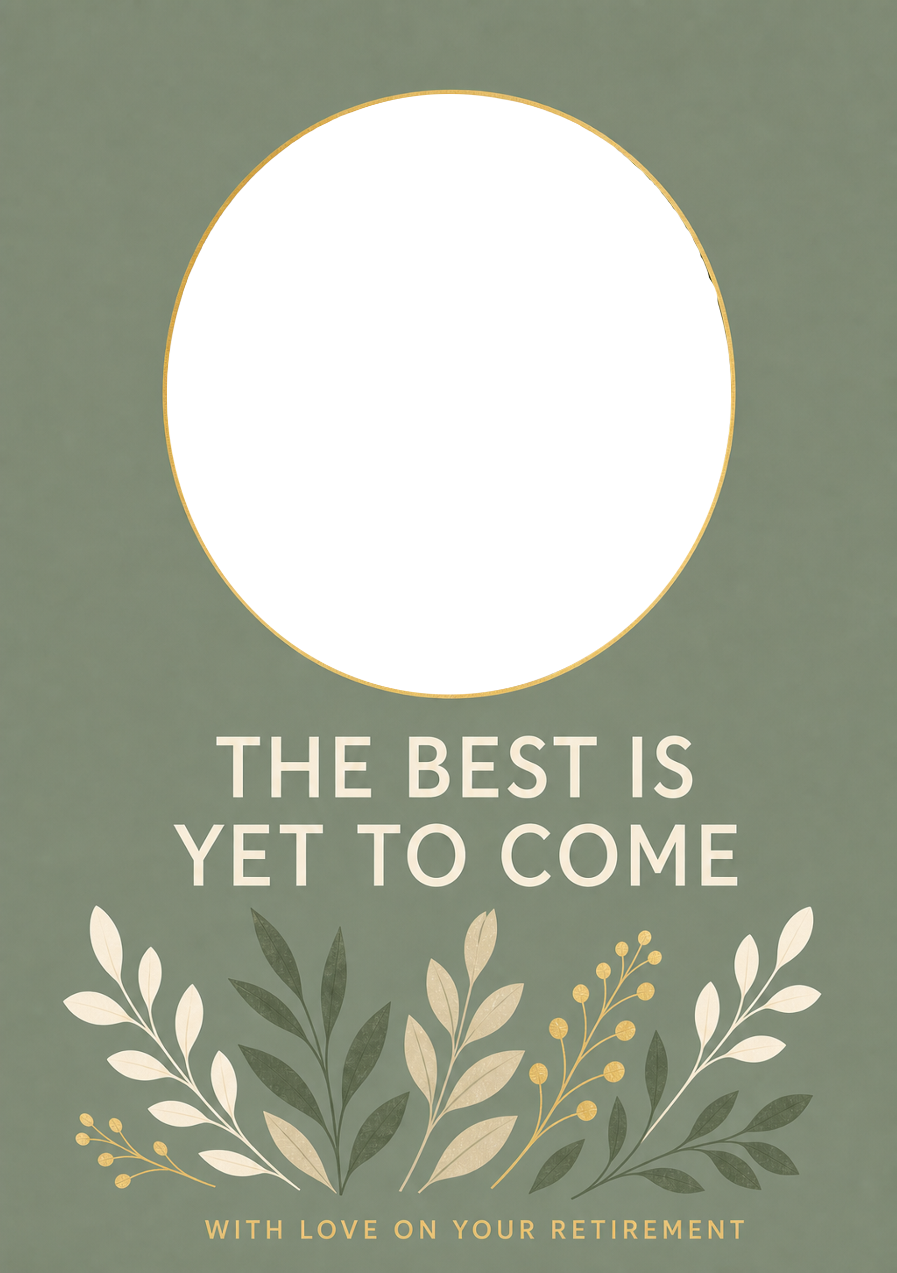 Retirement - Personalised Card