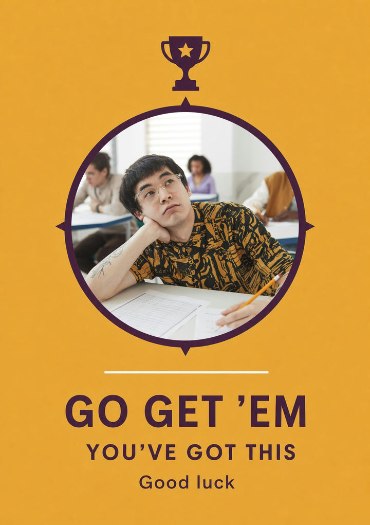 Exams - Personalised Card