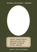 Load image into Gallery viewer, Birthday - Personalised Card — with punch holes
