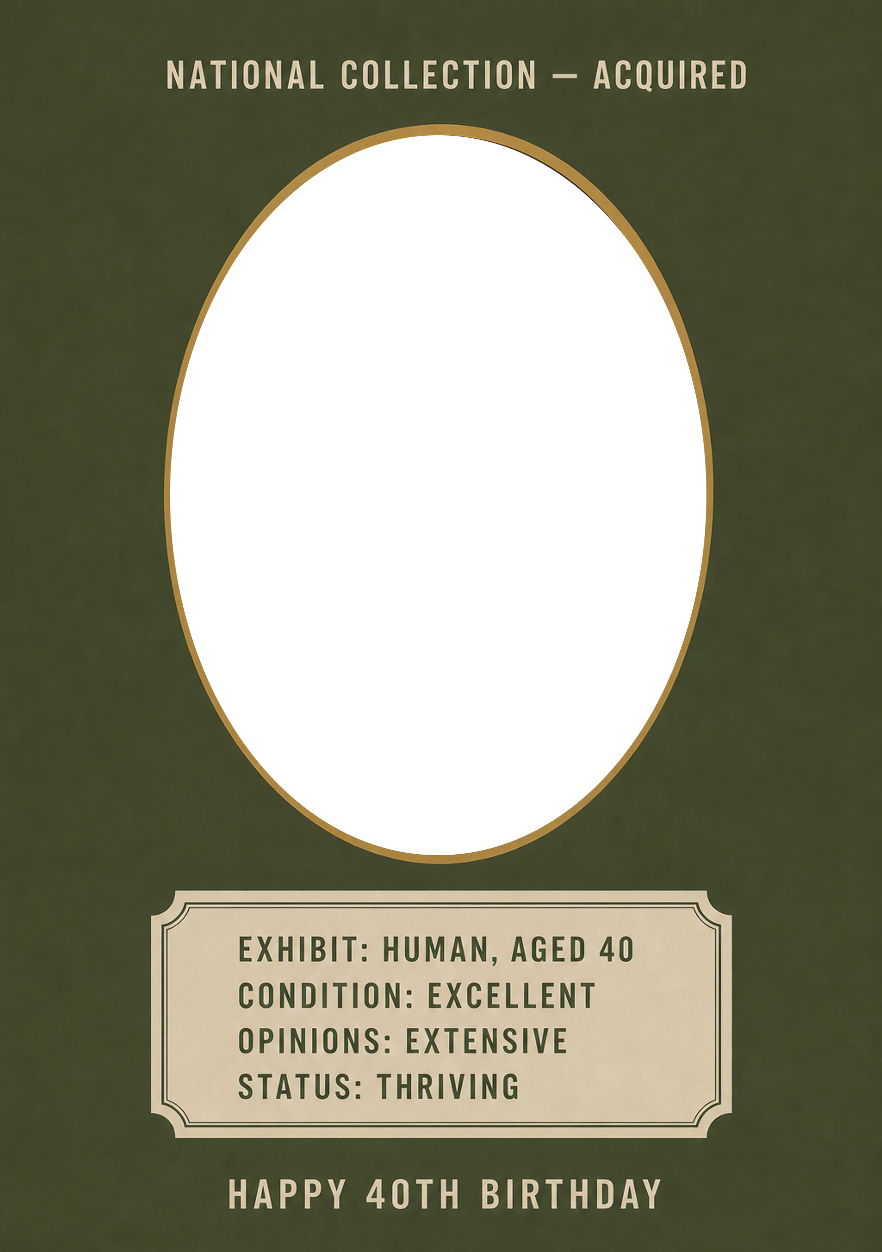 Birthday - Personalised Card — with punch holes