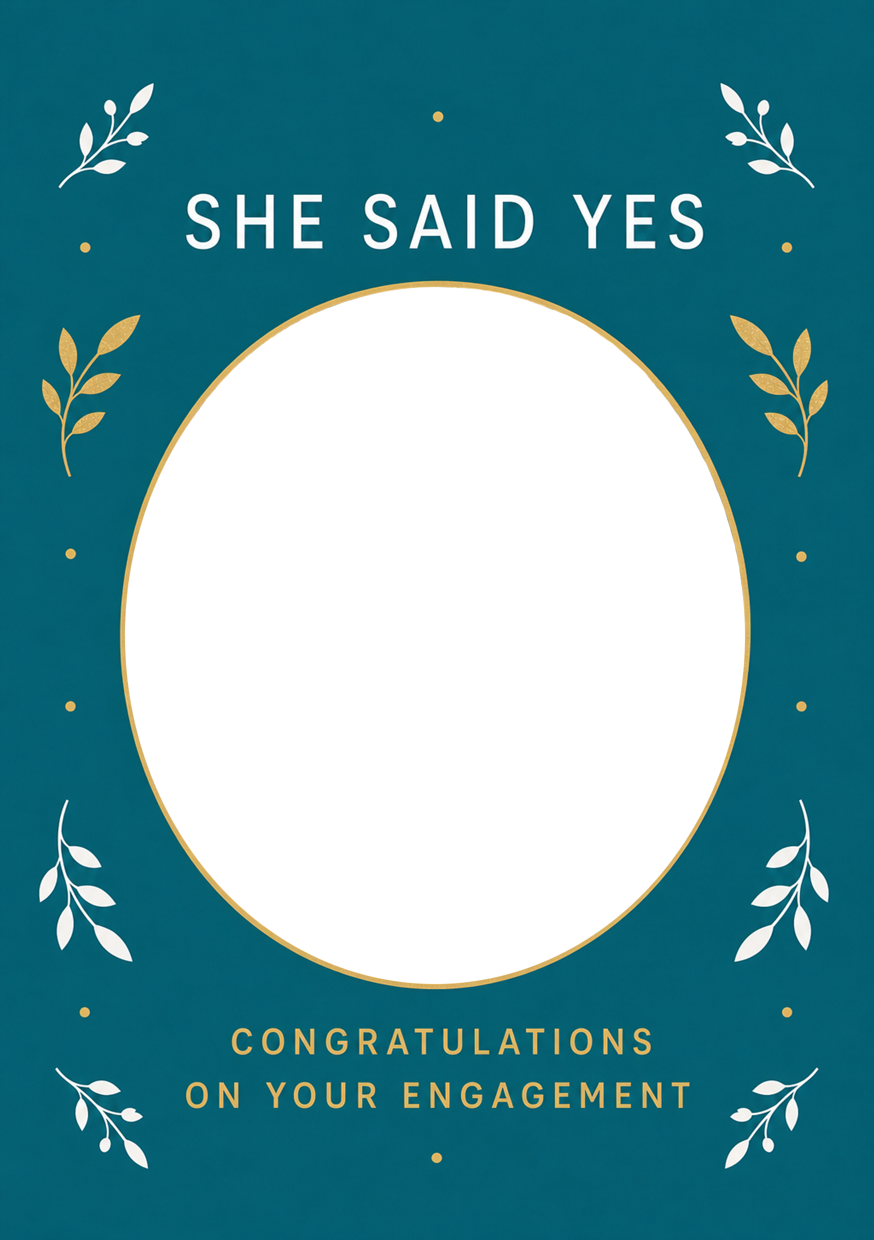 Engagement - Personalised Card