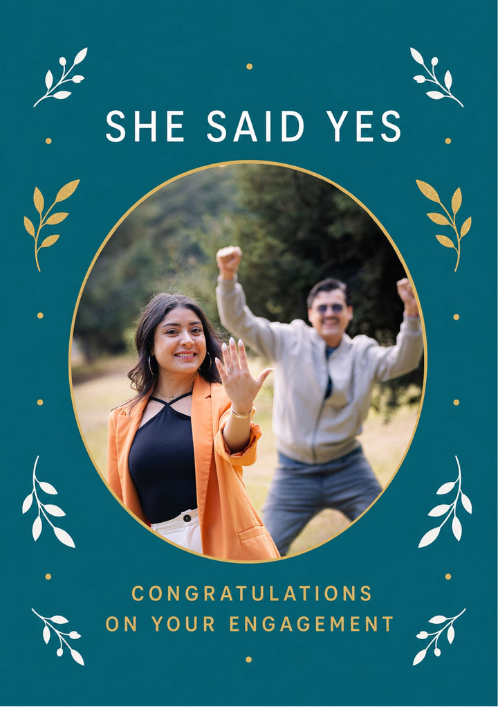 Engagement - Personalised Card