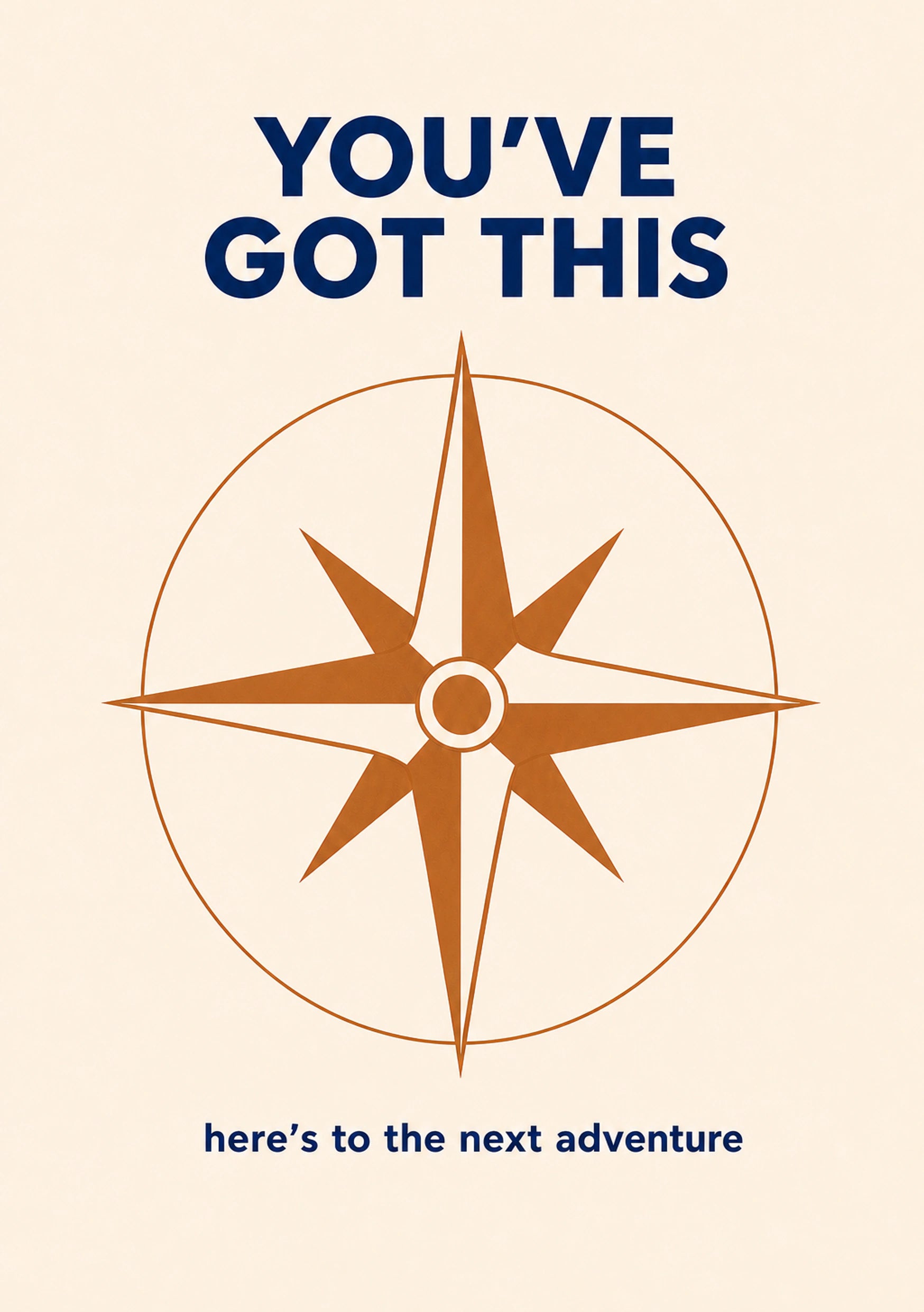 New Job - Personalised Card — with punch holes