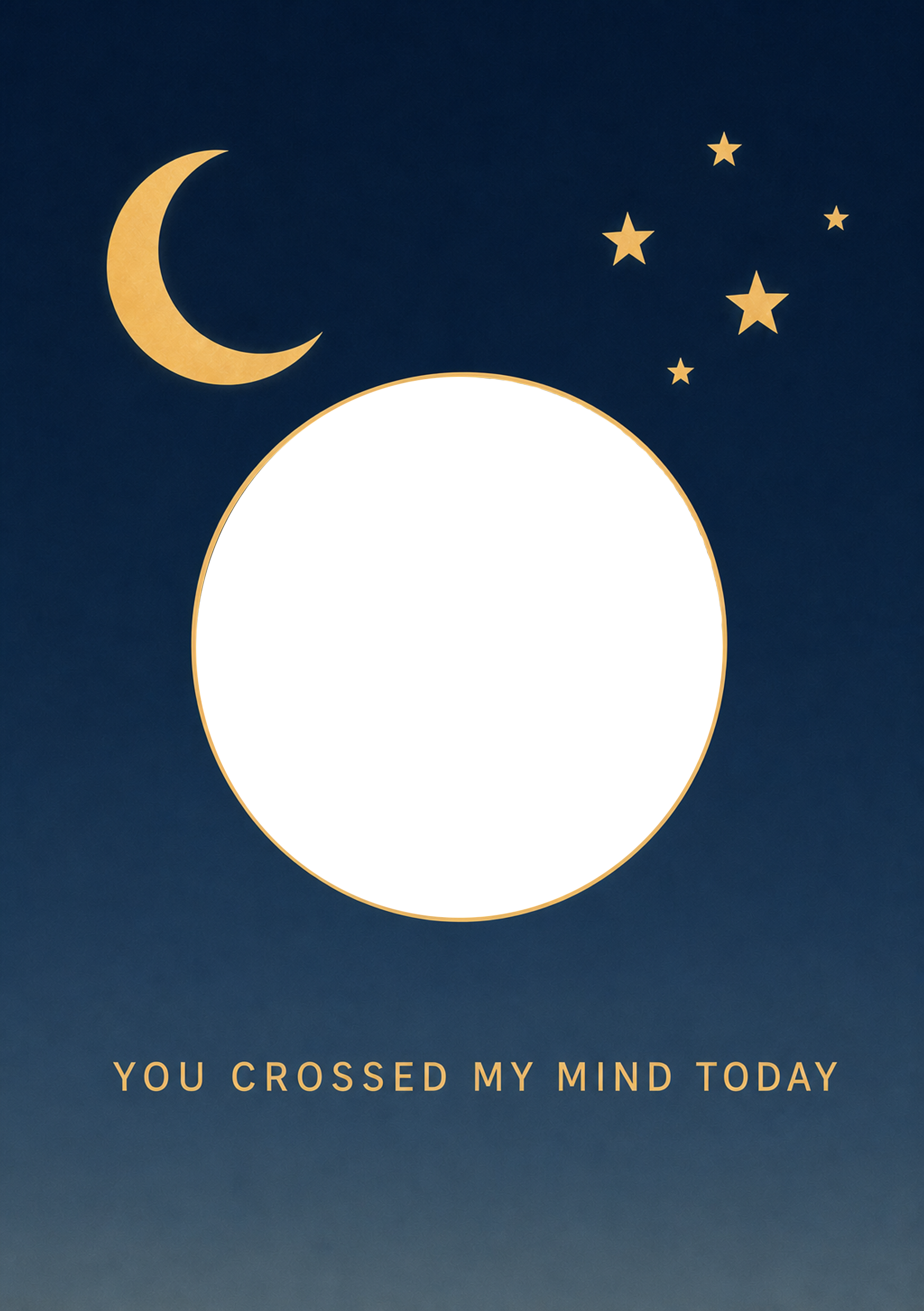 Thinking Of You - Personalised Card