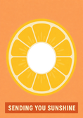 Load image into Gallery viewer, Send A Smile - Personalised Card — with punch holes
