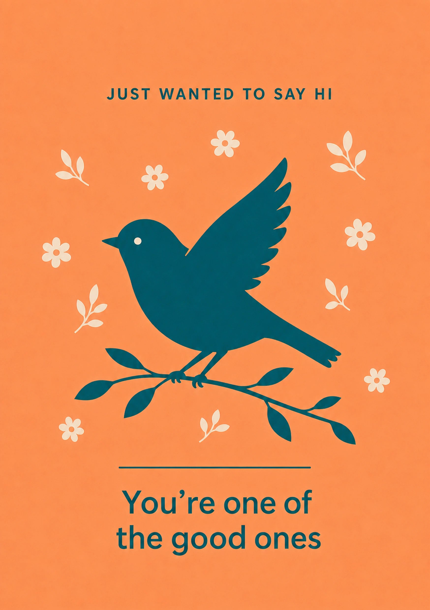 Just Because - Personalised Card