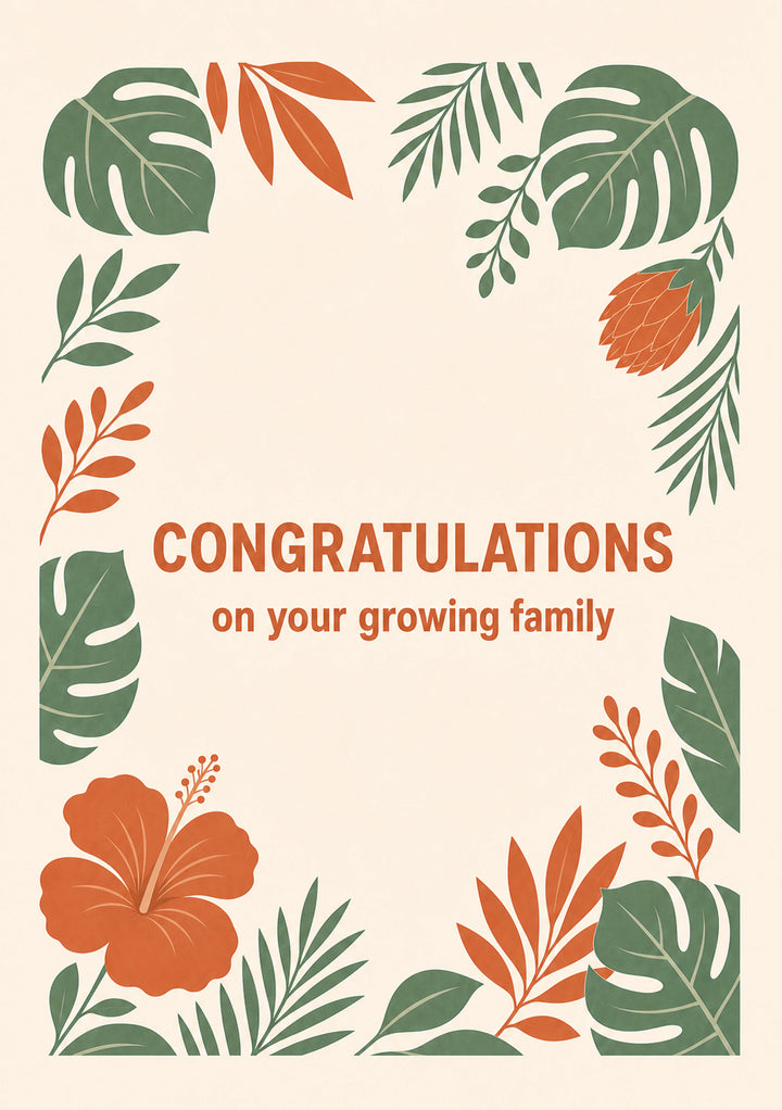 Pregnancy - Personalised Card