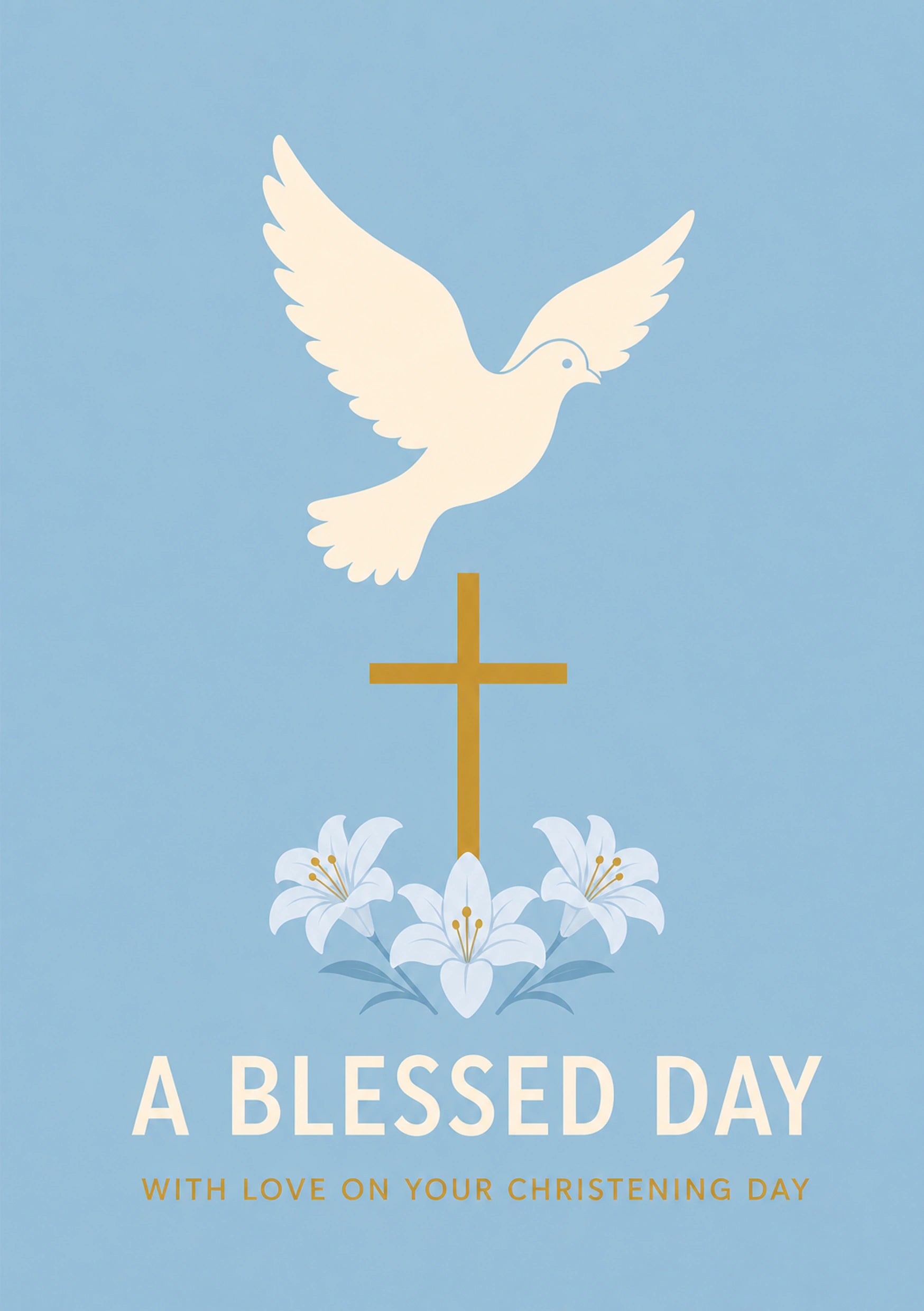Christening - Personalised Card