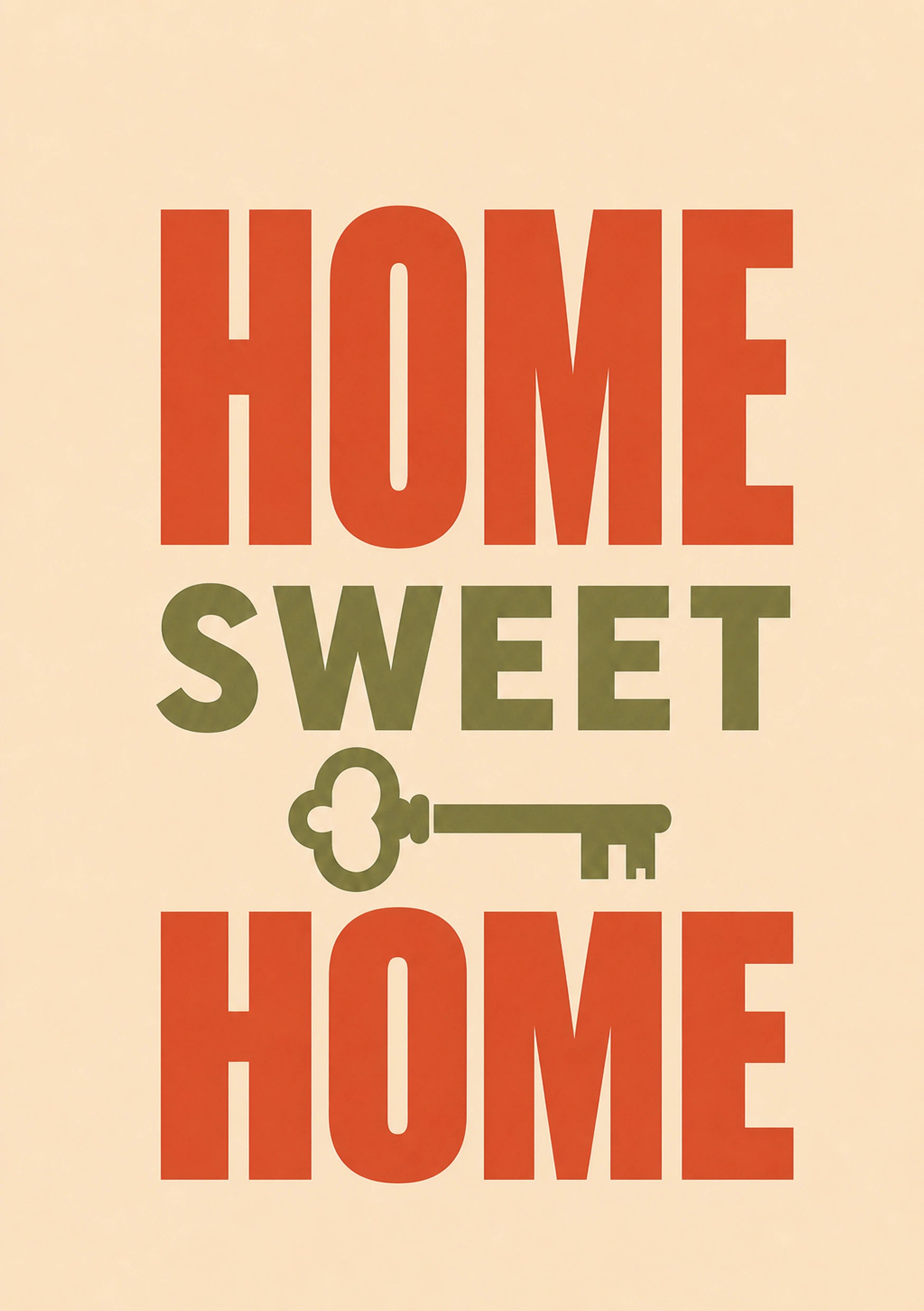 New Home - Personalised Card — with punch holes