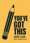 Load image into Gallery viewer, Exams - Personalised Card — with punch holes
