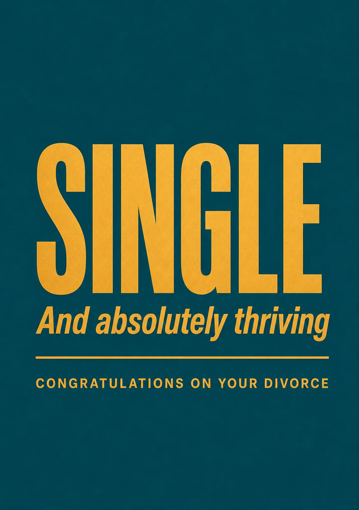 Divorce - Personalised Card