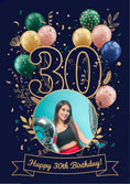 Load image into Gallery viewer, Birthdays - Personalised card
