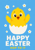 Load image into Gallery viewer, Easter - Personalised Card — with punch holes
