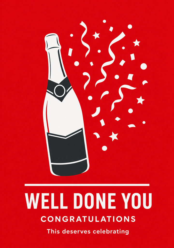 Congratulations - Personalised Card