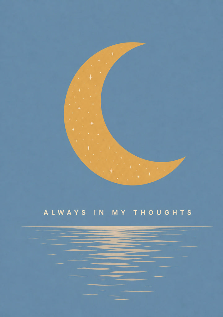 Thinking Of You - Personalised Card