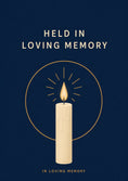 Load image into Gallery viewer, Sympathy - Personalised Card — with punch holes
