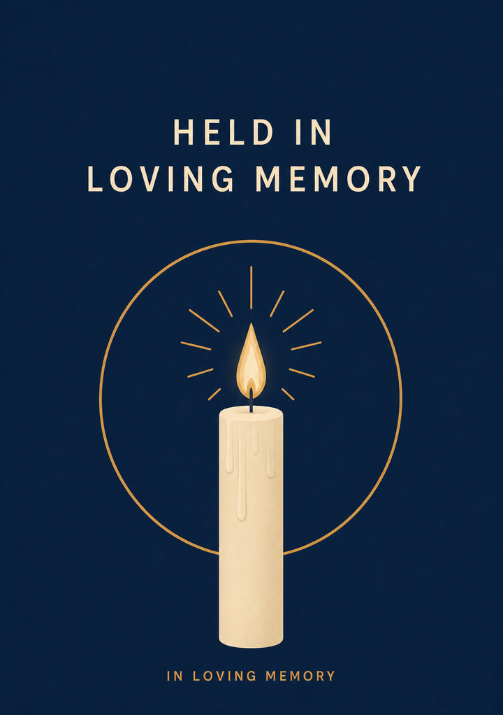 Sympathy - Personalised Card