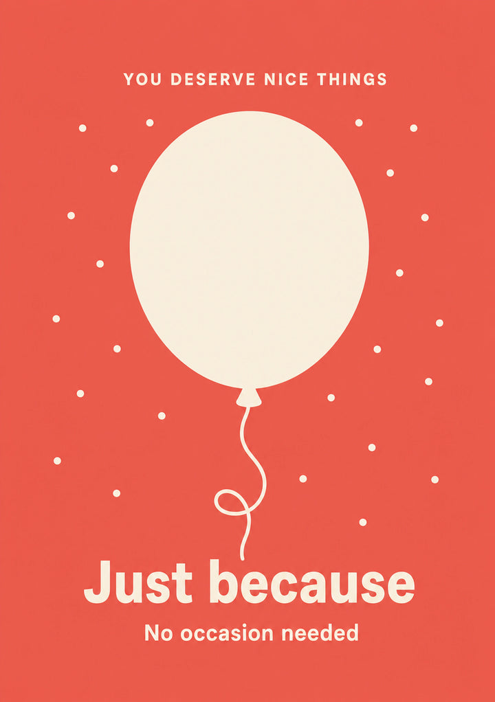 Just Because - Personalised Card