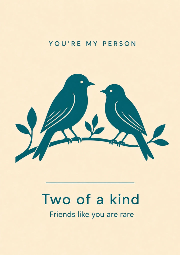 Friendship - Personalised Card