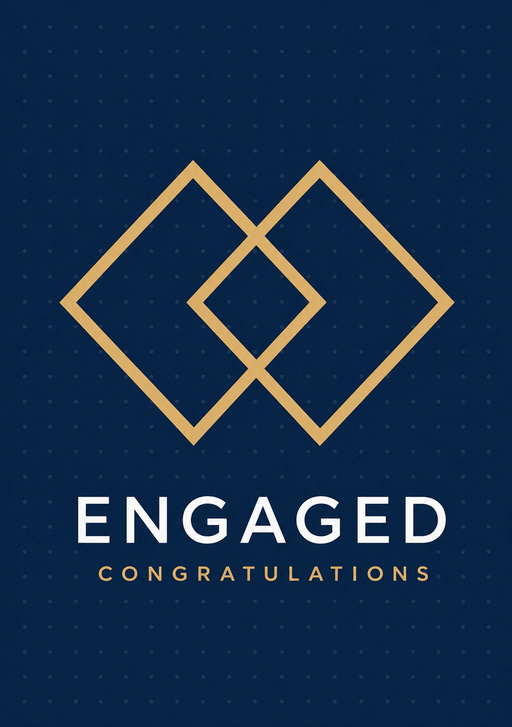 Engagement - Personalised Card