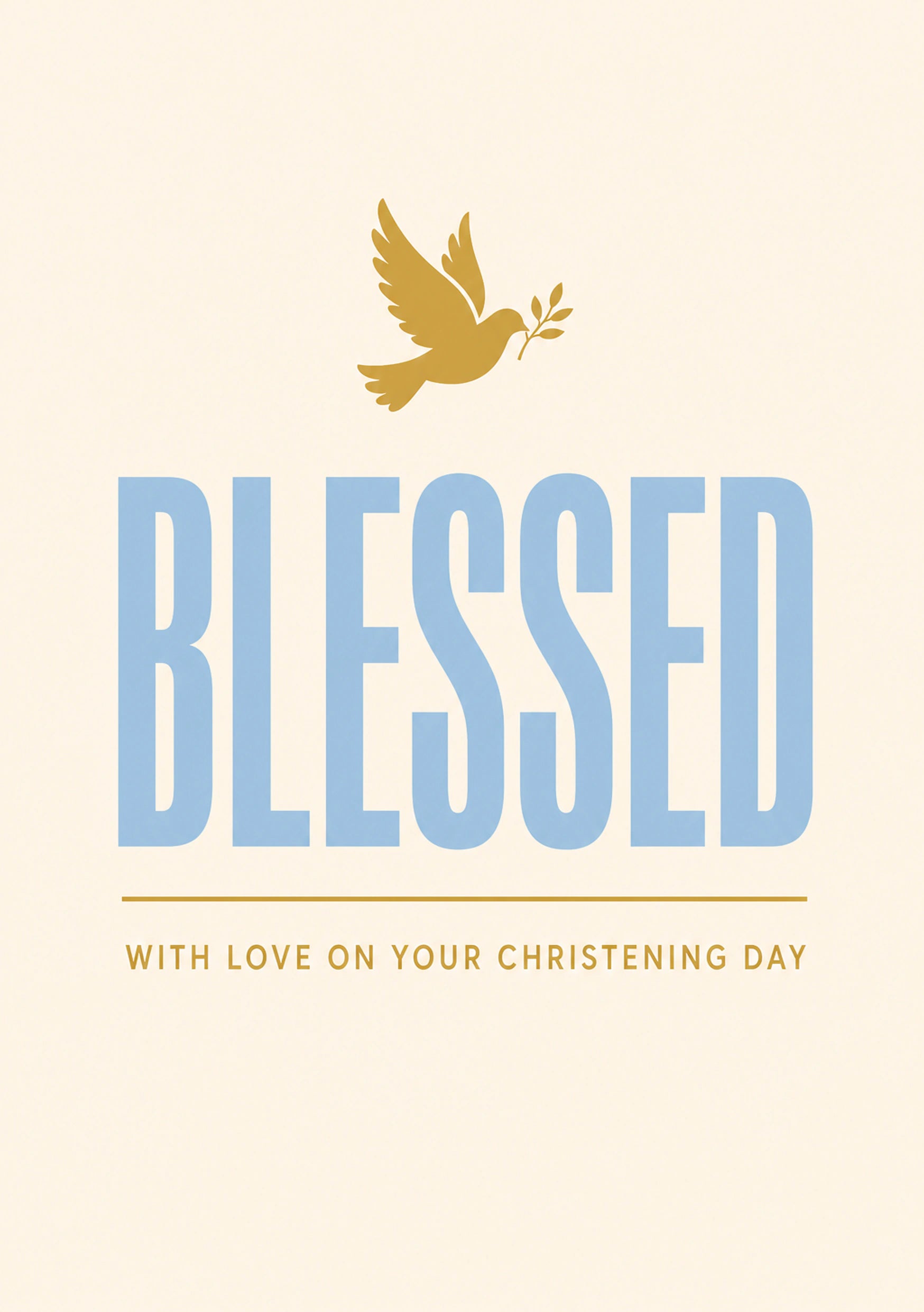 Christening - Personalised Card