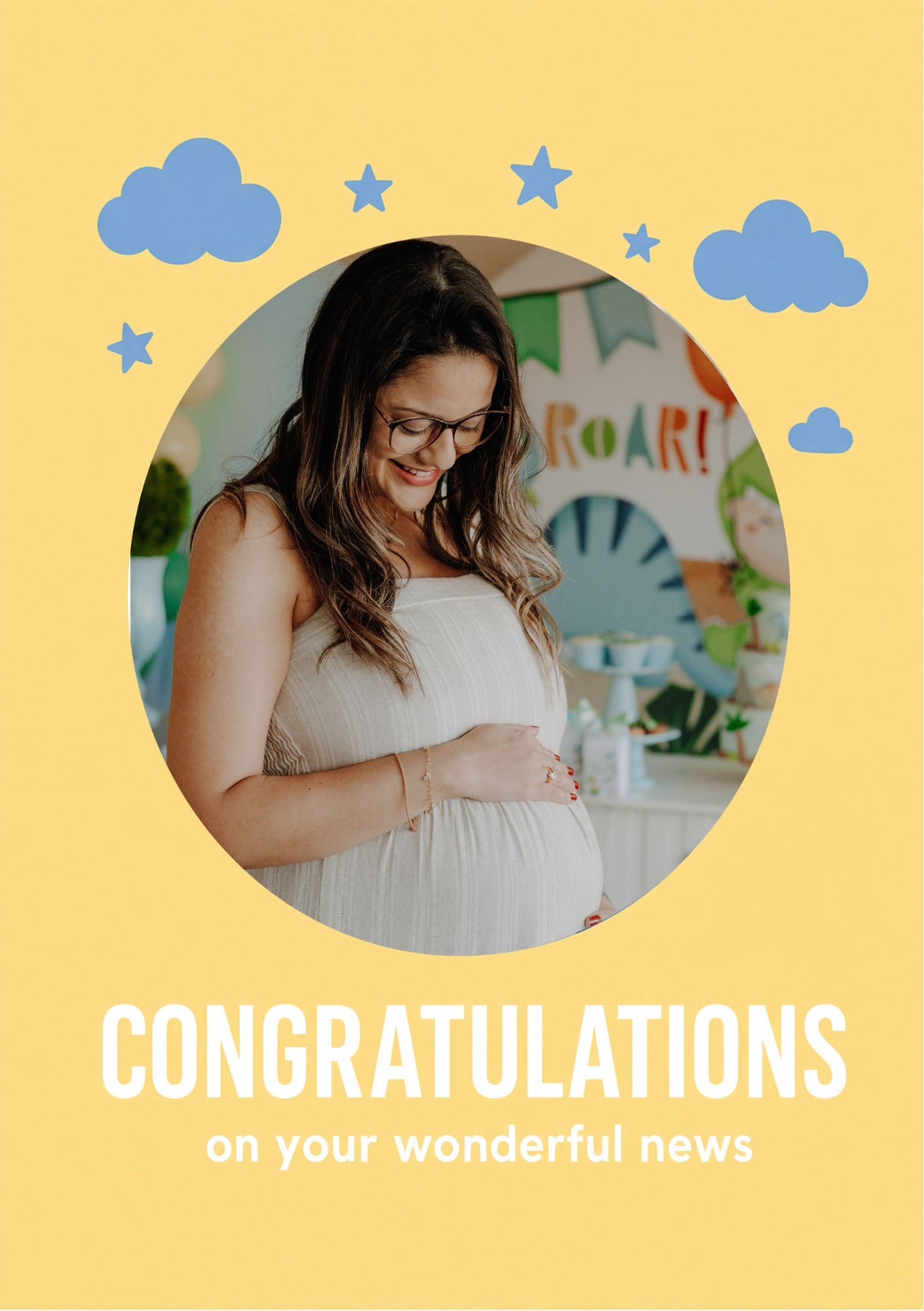 Pregnancy - Personalised Card
