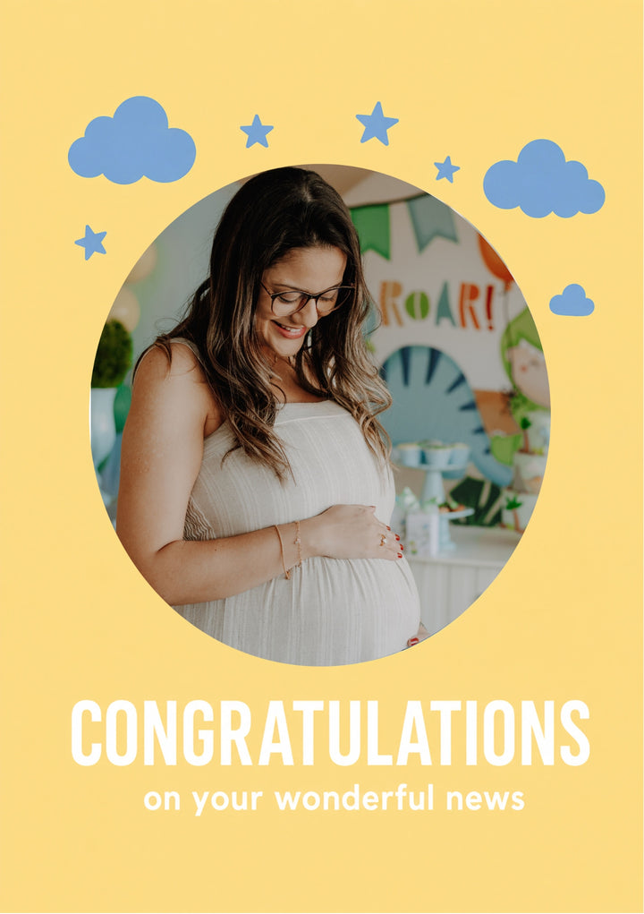 Pregnancy - Personalised Card