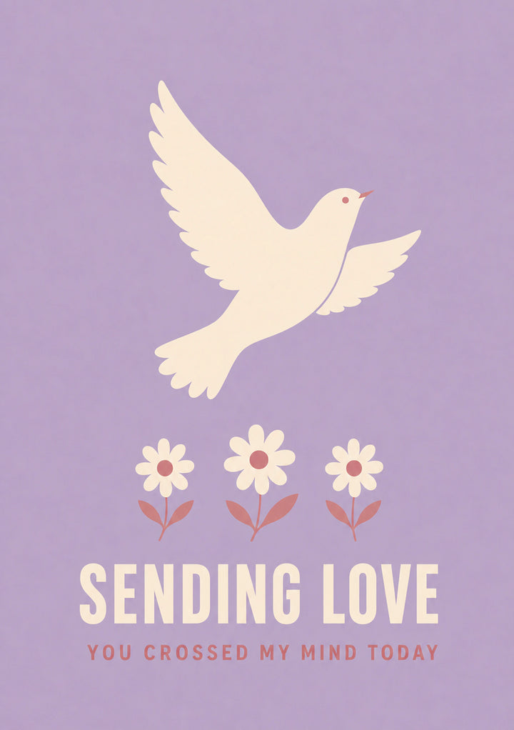 Thinking Of You - Personalised Card