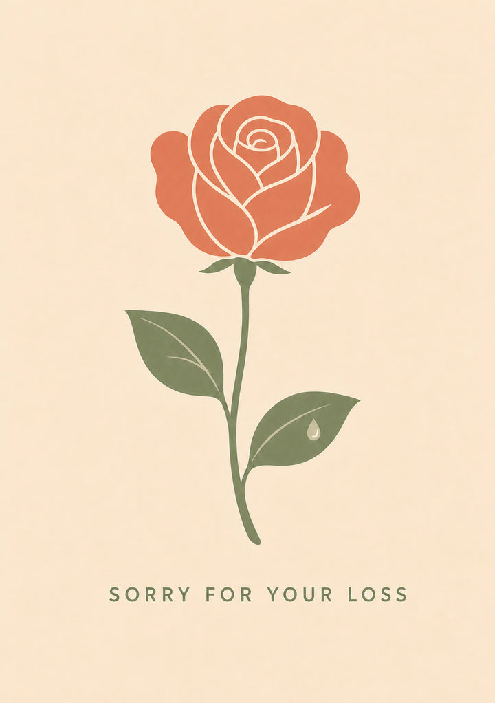 Sympathy - Personalised Card