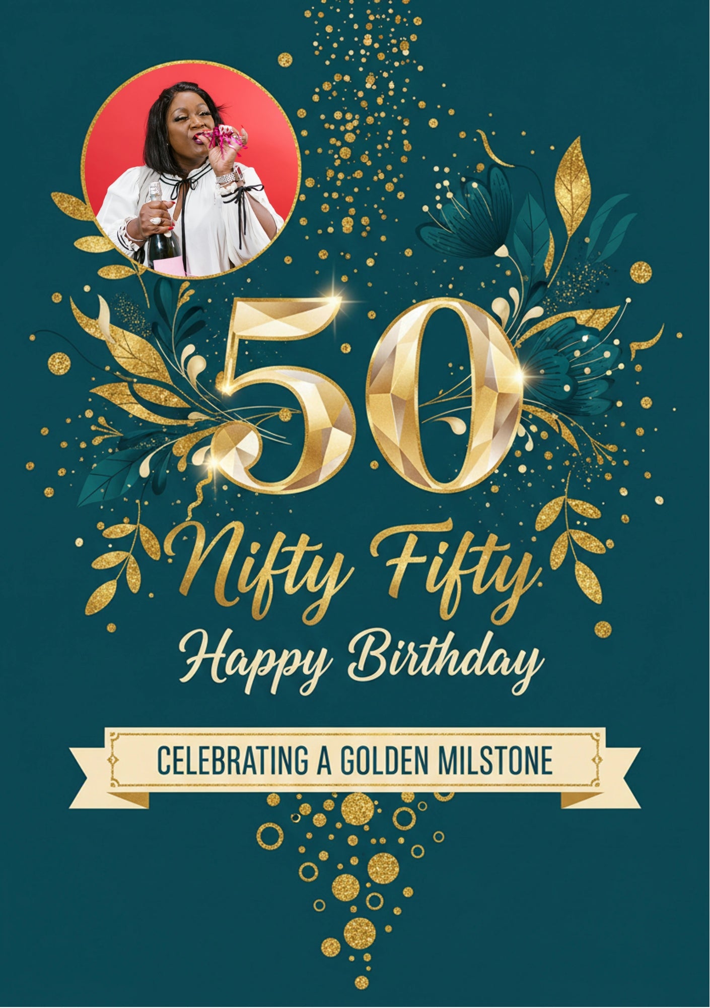 Birthdays - Personalised card