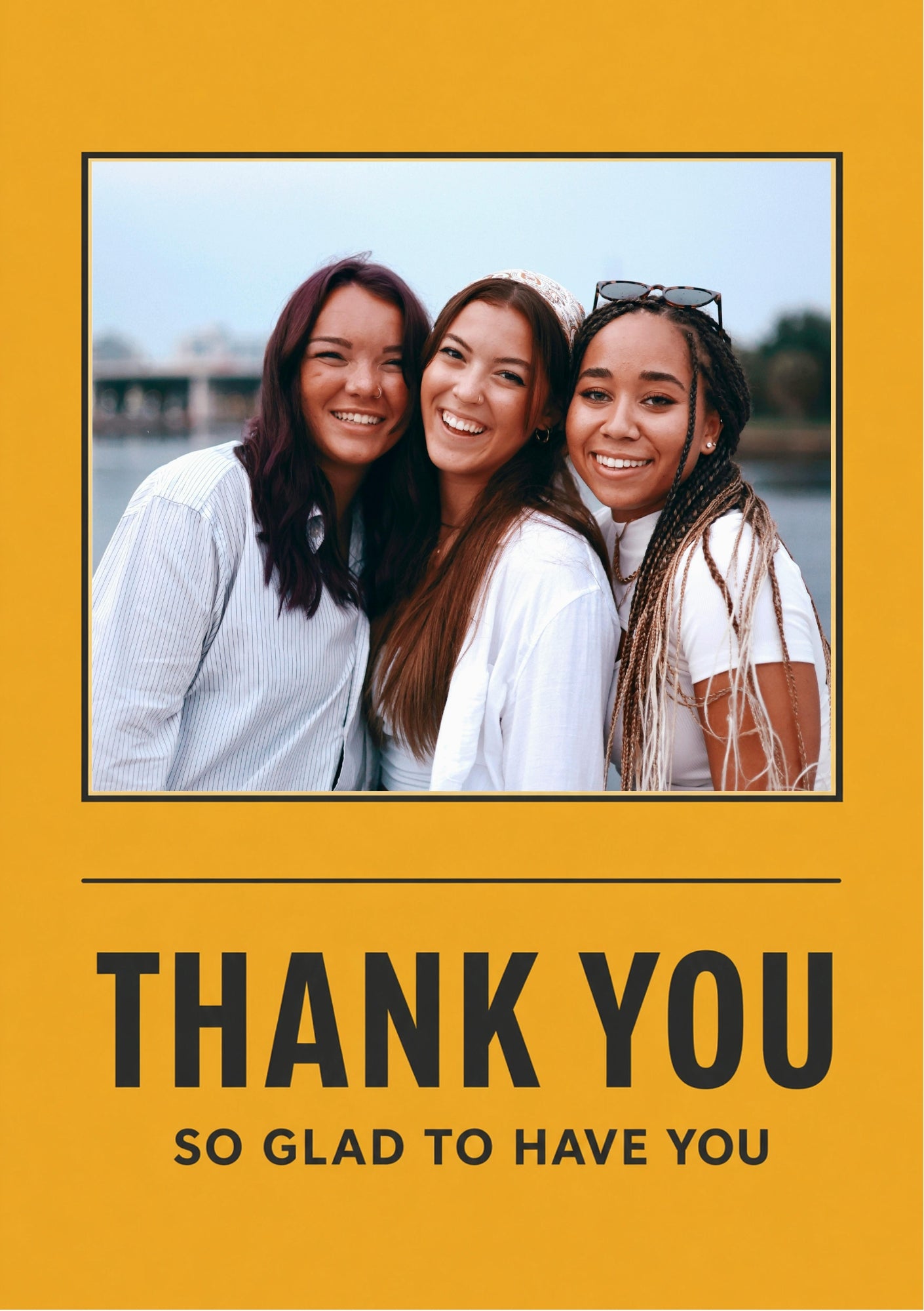 Thank You - Personalised Card