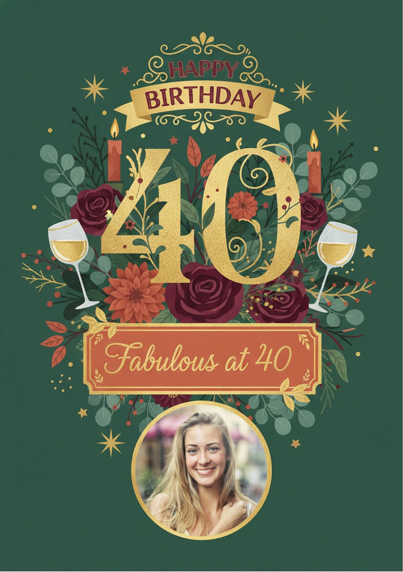 Birthdays - Personalised card