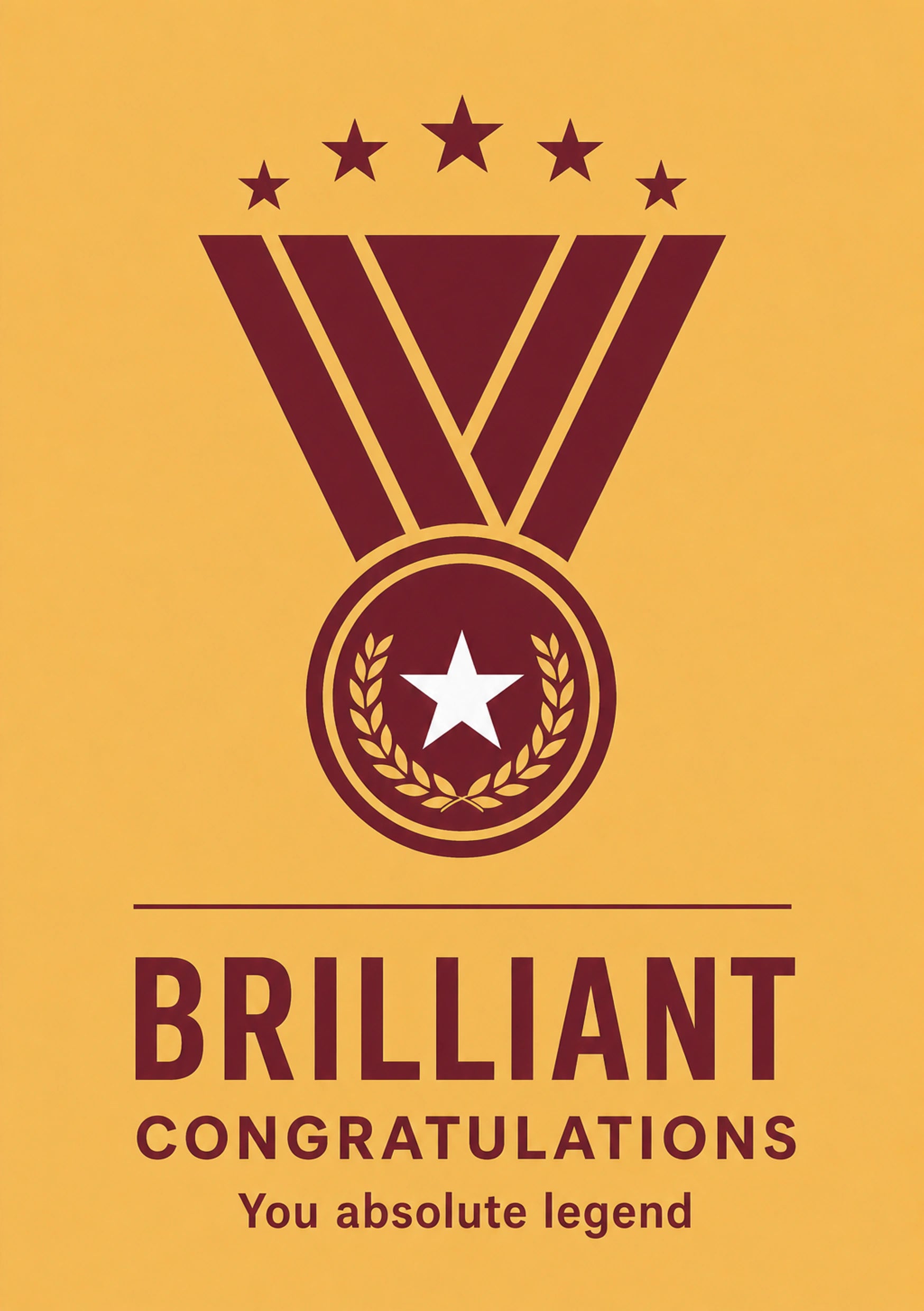 Congratulations - Personalised Card