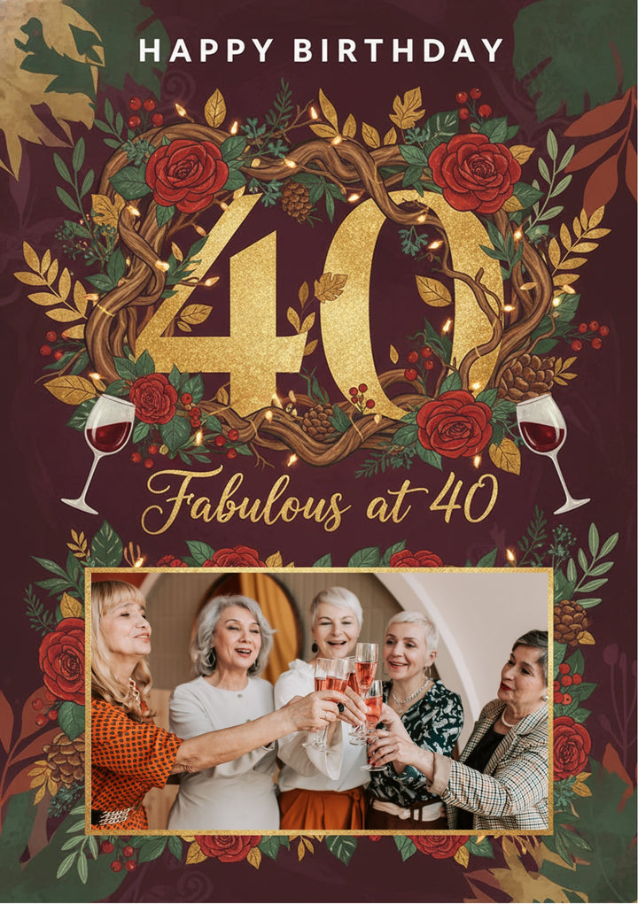 Birthdays - Personalised card