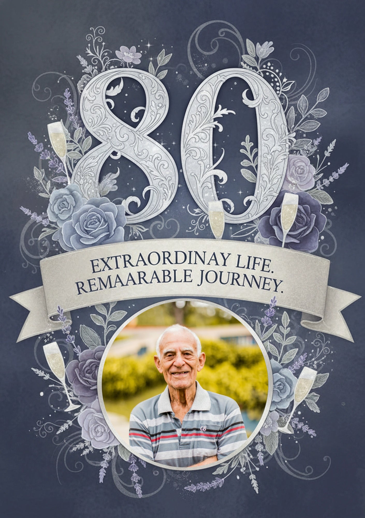 Birthdays - Personalised card