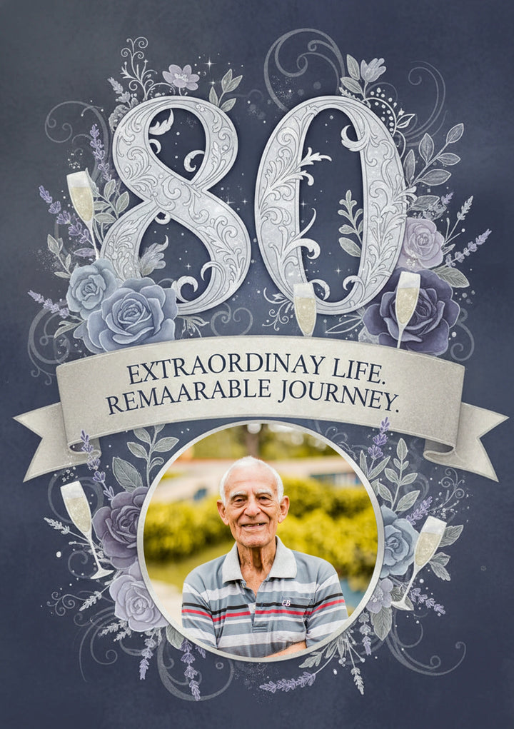 Birthdays - Personalised card