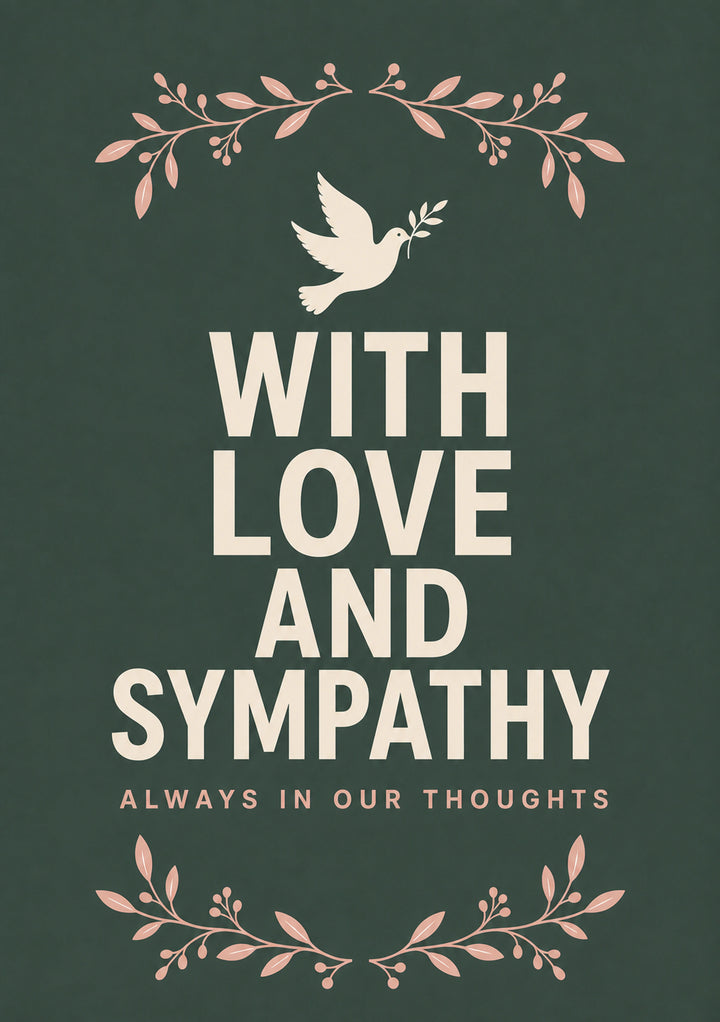 Sympathy - Personalised Card